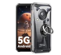 HuiYouMY Coque Anti Casse Protection Compatible with Oukitel WP36 et 1*Anneau Coque de Protection Compatible with Oukitel WP36 étui Housse Etui Protection Antichoc,Clear