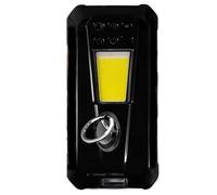 HuiYouMY Coque Anti Casse Protection Compatible with Unihertz Tank 3 Pro et 1*Anneau Coque de Protection Compatible with Unihertz Tank 3 Pro étui Housse Etui Protection Antichoc,Black