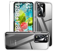 HuiYouMY Coque et 1Pcs Verre trempé Protection Compatible with CUBOT A10 Coke Coque de Protection Compatible with CUBOT A10 étui Housse Etui Protection et protège écran Antichoc,Clear