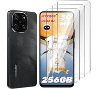 HuiYouMY Verre Trempé pour Blackview Color 6, Film de Protection écran en Verre trempé Pur, sans Bulles, Anti Rayures, Anti-Empreinte [ 6.67 Pouces, 9H Dureté, 0.3MM Épaisseur, 3 Pack ]