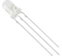 HuiYuan 5019R1G3C-DSC LED rouge, vert rond 5 mm 2200 mcd, 2650 mcd 35 ° 20 mA