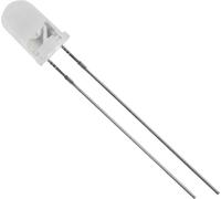 HuiYuan 5034Y1C-BSC-C LED jaune rond 5 mm 6000 mcd 15 ° 20 mA