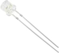 HuiYuan 6634B2C-LHC-B LED bleu cylindrique 5 mm 350 mcd 120 ° 20 mA