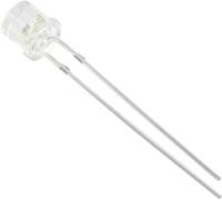 HuiYuan 6634W2C-LHC-B LED blanc cylindrique 5 mm 900 mcd 120 ° 20 mA