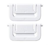 HUIYUN HUYUN Keycaps Pied de Remplacement en Plastique pour Clavier de Jeu mécanique Logi G813/G815/G913/G915 RGB (1 Paire de Supports Blancs)