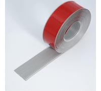 HUIZHENSHENG Bande de bordure en PVC en caoutchouc pour marches d'escalier - Auto-adhésive - Antidérapant - Revêtement d'escalier de sécurité pour intérieur et extérieur - Dimensions : 4 x 100 cm