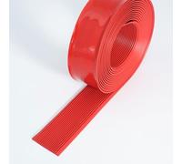 HUIZHENSHENG Bande de bordure en PVC en caoutchouc pour marches d'escalier - Auto-adhésive - Antidérapant - Revêtement d'escalier de sécurité - Pour intérieur et extérieur - Dimensions : 4 x 500 cm