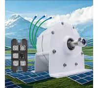 HUIZHITENGDA 12000W Nouvelle Énergie Alternateur Triphase W/Redresseur Basse Vitesse 12V 24V 48V 220V AC Générateurs sans Engrenage Utilisation pour L'énergie Hydraulique Et La Turbine,24v