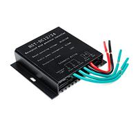 HUIZHITENGDA 12V,Contrôleur De Charge D'Éolienne MPPT 12000W IP67 Étanche 12V 24V Auto Match Contrôleur De Régulation De Tension Contrôleur (Noir)