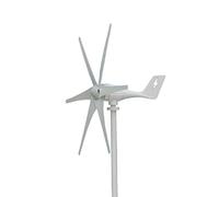 HUIZHITENGDA 12v,Générateur d'aimant Permanent 3000W avec contrôleur Intelligent, Moulin à Vent de Conception hélicoïdale à Faible Bruit pour la Maison, éclairage de Rue (12V, Style 6, Blanc)