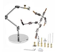 HUIZHITENGDA 18cm, Système de Mannequin en Métal pour Animation Stop Motion - Figurine de Marionnette pour Kit d'Animation de Personnage, Bras en Acier Inoxydable, Système d'Armature