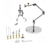 HUIZHITENGDA 20cm, Kit d'animation en Stop Motion, système d'armature pour Stop Motion, Charge maximale 500 g, pour Figurines, Figurines en pâte à Modeler, modèles (avec 7 connecteurs)