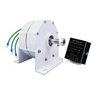 HUIZHITENGDA 220v,Alternateur à Aimant Permanent à Faible Couple 2000W-3600W AC, alternateurs AC à Aimant Permanent sans engrenage triphasé 110V / 220V pour éolienne Verticale