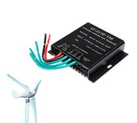 HUIZHITENGDA 24V,Contrôleur de Charge de Mini éolienne MPPT 16000W, générateur d'éolienne étanche Auto12/24V ou 48V IP68 Batterie de Gel de Lithium Plomb-Acide Applicable
