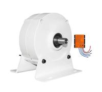 HUIZHITENGDA 6000W sans Engrenage Générateur D'aimant Permanent Turbine 12V 24V 48V 220V Générateur D'énergie AC À Basse Vitesse 3 Phases pour La Conservation De l'eau Et L'énergie Éolienne,24v
