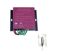 HUIZHITENGDA Contrôleur de Charge MPPT pour éolienne 10A-40A 12V 24V 48V, régulateur 19 000W pour générateur d'éolienne, alternateur d'éolienne, Chargeur de Batterie (Rouge),220v