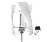 HUIZHITENGDA Éolienne Verticale 12V-220V 9000W, éolienne AC à énergie renouvelable sans Bruit, équipé d'un démarrage à Faible Vent pour l'éclairage de la Route extérieure,220v