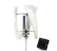 HUIZHITENGDA Générateur d'éolienne à axe Vertical 220v 3000w, générateur d'énergie Libre 12V 24V 48V Vitesse du Vent de démarrage Basse Convient à l'extérieur, au Jardin, au Village,24v