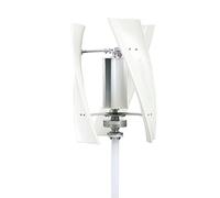 HUIZHITENGDA Générateur d'éolienne Verticale à 3 pales à Faible Bruit 3000W Kit d'énergie éolienne 12V 24V 48V 220V pour extérieur, Montagne, éclairage de Rue avec contrôleur,24V