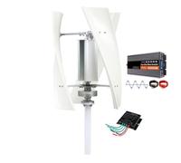 HUIZHITENGDA Générateur Éolien 6000W 12V 24V 48V 3 Lames