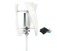 HUIZHITENGDA Kit De Générateur De Turbine À Éolien Portable 3000W, Générateurs D'aimant Permanent AC 12V 24V 48V avec Une Lame À 3 Lame pour La Maison, L'éclairage De Rue (220 V),48v