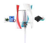 HUIZHITENGDA Kit De Générateur D'éolienne Verticale 5000W, 12V 24V