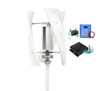 HUIZHITENGDA Kit de générateur d'éoliennes 6000W, 12V 24V 48V 220V 3 Lame avec Un générateur d'énergie du Vent du contrôleur Bas adapté à l'éclairage du Jardin extérieur,12v
