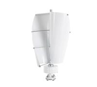 HUIZHITENGDA Kit de Moulin à Vent de générateur d'éolienne sans Bruit 6000W 12V 24V 48V 2 générateur d'énergie Libre à Lame pour la Maison, Les Affaires, l'alimentation en énergie Industrielle,48v