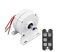HUIZHITENGDA Kit de Roue génératrice 14000W Kit d'énergie éolienne, alternateurs AC Basse Vitesse 12V 24V 48V 220V avec Base, pour Turbine éolienne ou Turbine hydraulique (Blanc),220v