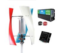 HUIZHITENGDA Kit d'éolienne à axe Vertical silencieuse de 9000W