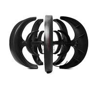 HUIZHITENGDA Kit d'éolienne Verticale, 3000W-10000W avec contrôleur MPPT, générateur Lanterne à 5 pales, 12V 24V 48V 220V Silencieux, adapté pour fermes/Bateaux (Noir),24v