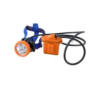 HUIZHITENGDA Lampe minière à LED Haute luminosité, Lampe Frontale de Mineur Rechargeable 5200 mAh, Capuchon de sécurité, Phare de Mine de Charbon souterraine pour Le Travail en extérieur, Le Camping