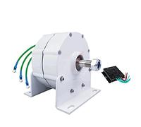 HUIZHITENGDA Nouveaux générateurs d'énergie à Basse Vitesse 4000W 12V 24V 48V AC ANGEMENT ANNAGNETS PERMANENTS Utilisation pour LA Power ET DE LA Turbine avec contrôleur,24v