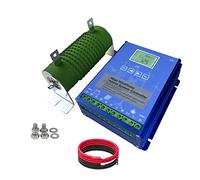 HUIZHITENGDA Régulateur de Charge Hybride éolien-Solaire 12V 24V Automatique, contrôleur MPPT 2000W 200A avec résistance de Charge de décharge pour système Hybride éolien-Solaire,24v
