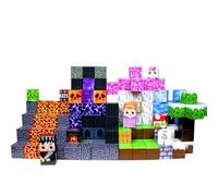 HUIZHOU Blocs de Construction magnétiques-pour Enfants Blocs aimantés,Jouets de Construction magnétiques pour garçons et Filles de 3 à 8 an (Forêt magmatique 150 pièces)