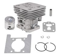 Hujago 528 05 21-01 Kit de reconstruction de piston cylindrique 34 mm pour taille-haie Husqvarna 226HD60S 226HD75S 226HS75S 226HS99S 528052101