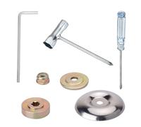 Hujago Gear Head Box Kit adaptateur de clé en T pour Jonsered BC2235 CC2036 CC2235 GC2236 GR2032 Husqvarna 135R 232R 235FR 241R 333R 535LS BCA850 GTA850 (kit 6 dents)