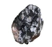 HUJWLBWF 1 pièce 120-200 g de pierres précieuses brutes d'obsidienne flocon neige en vrac, grandes quantités cristaux