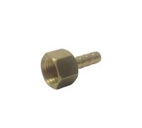 HUJWLBWF 1PC 6mm OD Hose Barb M12x1.25 Metric Female Thread Brass Pipe Fitting Coupler Connector Adapter