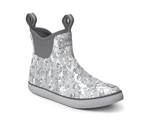 HUK Homme Rogue Wave Shoe Bottes de pêche et de Pont Hautes Performances Pluie, Fin Flats Harbor Mist, 39 EU
