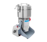HuKaiL Moulin à céréales électrique, 1 kg, 3600 W 30000 tr/min, avec réglage de 0 à 5 min, moulin à céréales 50-300 mailles pour moudre des produits secs, des épices, des herbes, du café