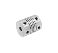 HUKILU yaoqijie 1 coupleur for imprimante 3D, Arbre Moteur, Accouplement Flexible, connecteur de Moteur en Aluminium, vis mère T8 de 5 à 8 mm Lasting(6x8)