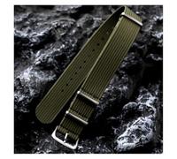 HUKILU yaoqijie Bracelet de montre en nylon de haute qualité 20mm 22mm compatible avec James Bond 007 bracelet de montre décontracté militaire armée Sport bracelet de montre remplacer lasting(B,20mm)