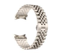 HUKILU yaoqijie Bracelet en acier for montre 6 Classic 43 47 mm Bracelet en métal à ajustement rapide for montre 6/5/4 40 mm 44 mm 5Pro 45 mm lasting(Starlight,Watch 5 40mm 44mm)