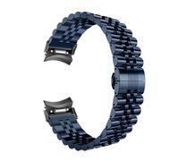 HUKILU yaoqijie Bracelet en acier for montre 6 Classic 43 47 mm Bracelet en métal à ajustement rapide for montre 6/5/4 40 mm 44 mm 5Pro 45 mm lasting(Blu,Watch 4 40mm 44mm)
