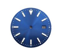 HUKILU yaoqijie Cadran de Montre 33,5 mm Cadran Lumineux Bleu Vert adapté au Mouvement NH35 Lasting(3)