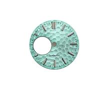 HUKILU yaoqijie Cadran de Montre Lumineux Vert NH34 28,5 mm for Mouvement NH34 NH38 Accessoires de Montre mécanique Lasting(Tiff Blue)