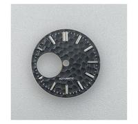 HUKILU yaoqijie Cadran de Montre Lumineux Vert NH34 28,5 mm for Mouvement NH34 NH38 Accessoires de Montre mécanique Lasting(Schwarz)