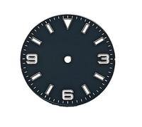 HUKILU yaoqijie Cadran de Montre numérique 369 3c Super Green Glow in The Dark 28,55 mm for pièces de Montage de Cadran de Montre à Mouvement Automatique NH35 NH36 Lasting(WZ-N-85)