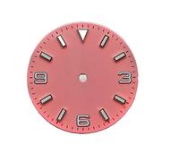 HUKILU yaoqijie Cadran de Montre numérique 369 3c Super Green Glow in The Dark 28,55 mm for pièces de Montage de Cadran de Montre à Mouvement Automatique NH35 NH36 Lasting(WZ-N-82)